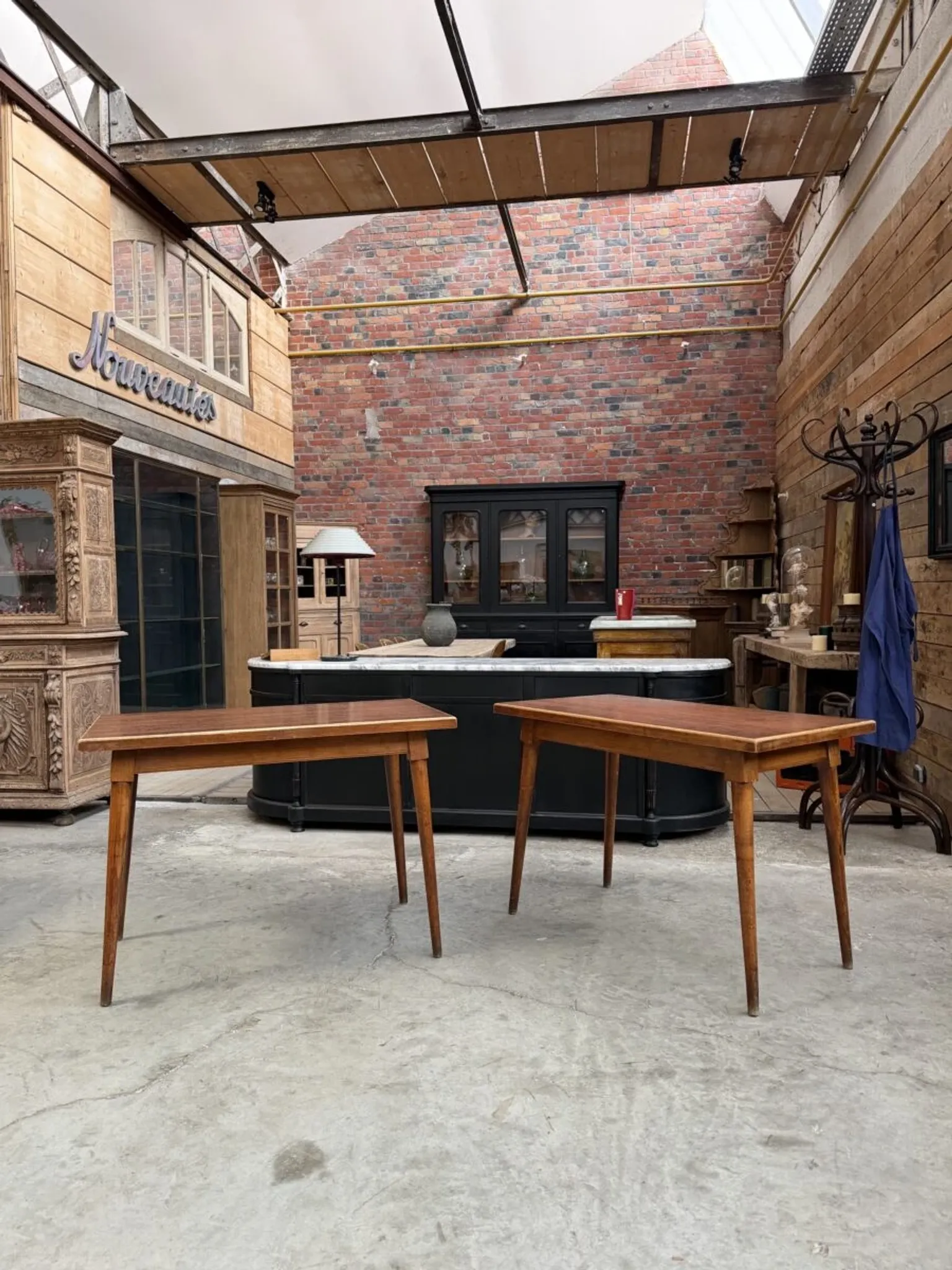 Pair of 1960s bistro tables