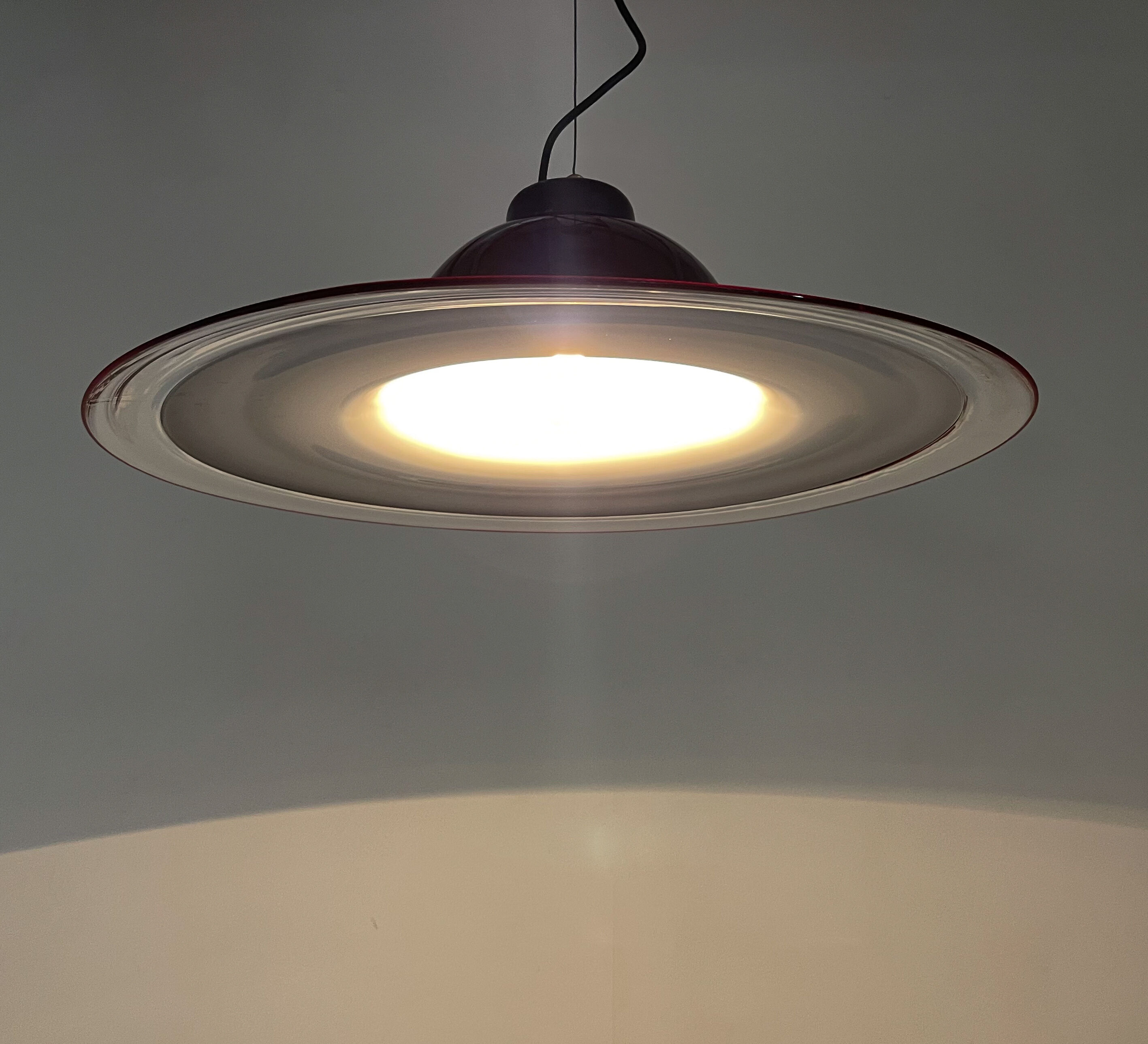 1970's italian Murano glass pendant