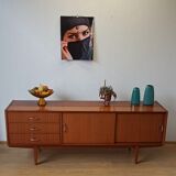 Modernist long sideboard of the 1970s.