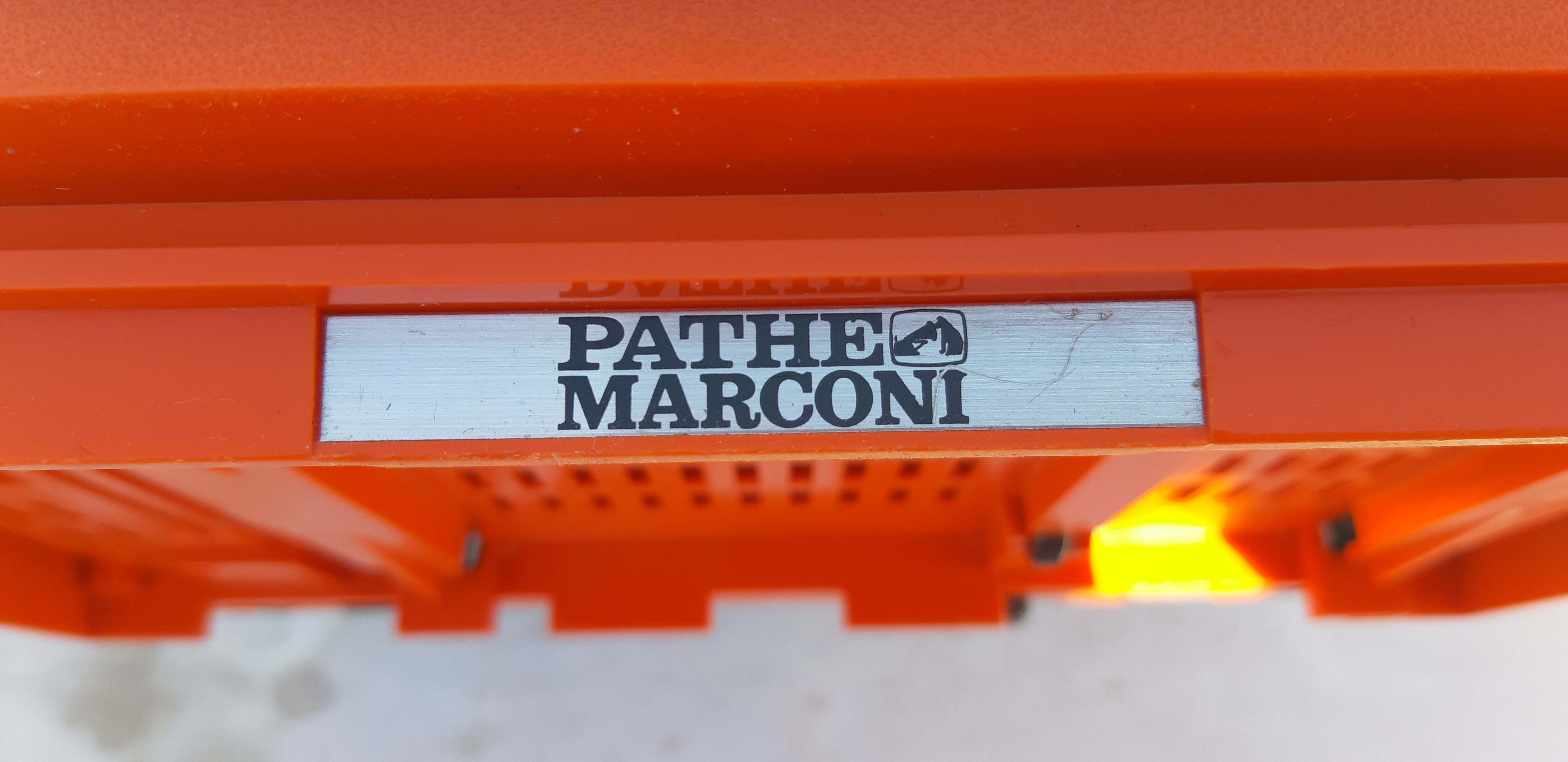 Vintage pathé marconi tv