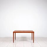 Extendable dining table in teak by H. W. Klein for Bramin Mobler