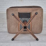 1970s, Danish design by Madsen & Schubell, adjustable footstool, original condition.