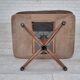 1970s, Danish design by Madsen & Schubell, adjustable footstool, original condition.