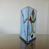 Art deco lamp in glass paste