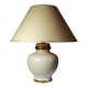 Cracked earthenware lamp Le Dauphin "Dynasty" Panama vintage 80s-90s