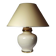 Cracked earthenware lamp Le Dauphin "Dynasty" Panama vintage 80s-90s