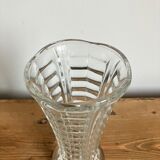 Glass tulip vase