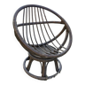 Rattan armchair in love