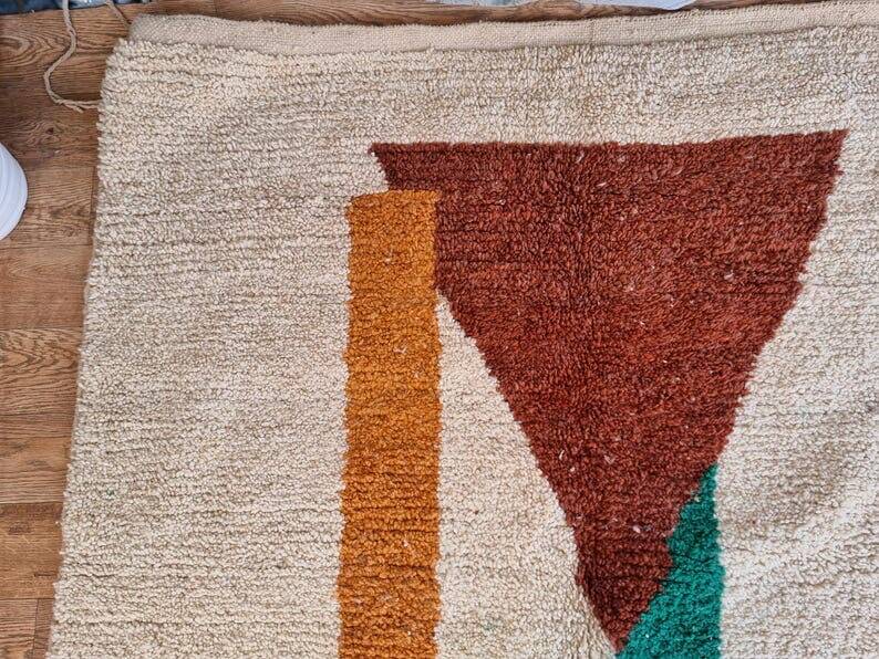 Traditional handmade Berber rug size 200 x 300 cm