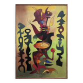 Abstraction André Poujet 1947