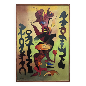 Abstraction André Poujet 1947