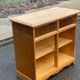 Vintage Scandinavian wooden shelf from the 1980s.