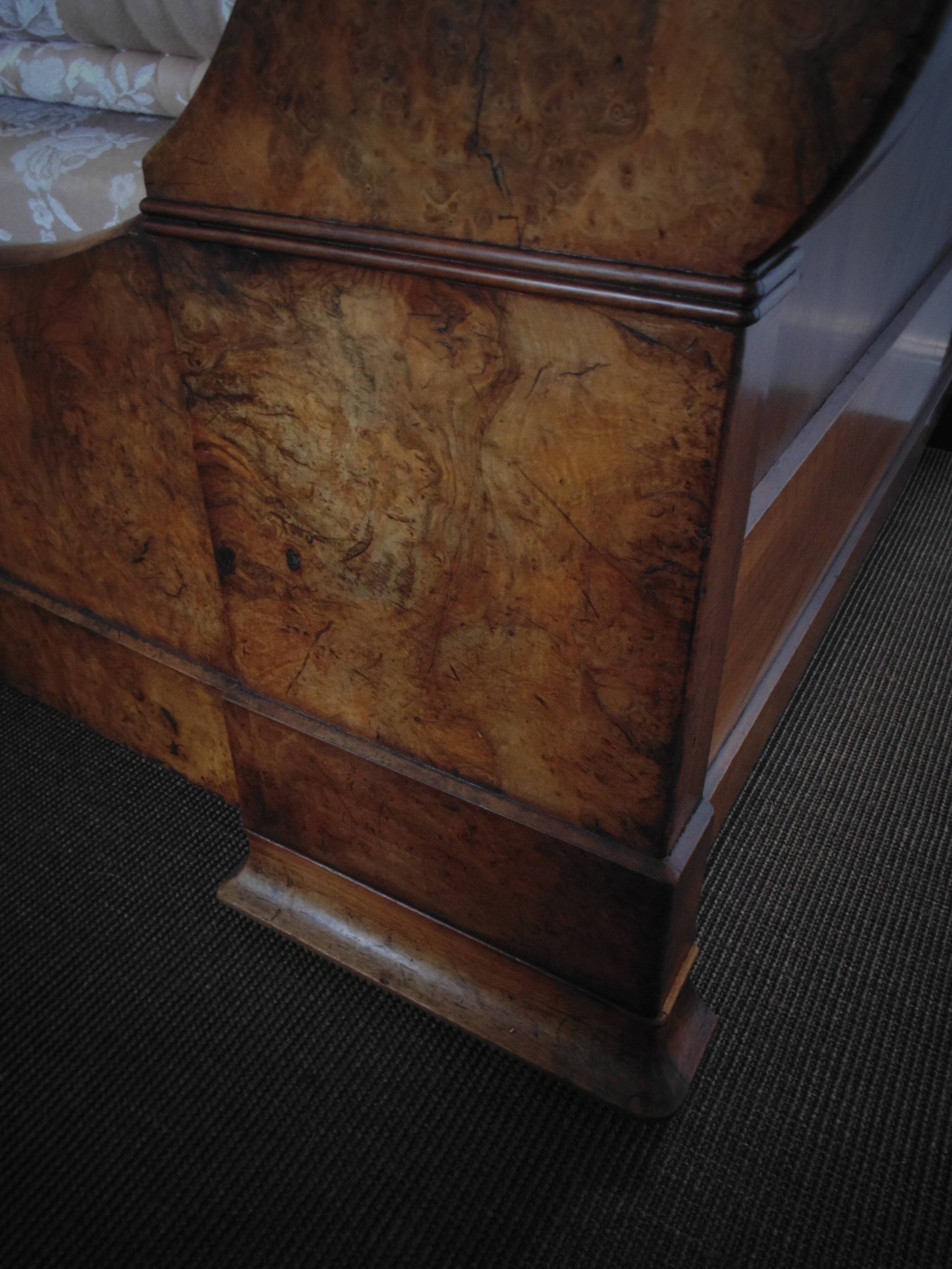 Boat bed louis philippe noyer