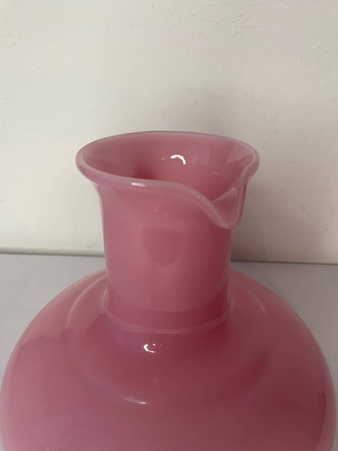 Vase en opaline