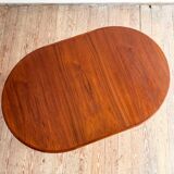 Danish table by Sighs & Sons in extendable teak, Mid Century, 1960.