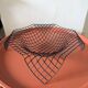 Designer fruit basket in metal wire