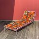 Vintage floral camp bed
