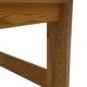 Vintage coffee table pinewood minimalist 1970s