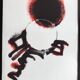 Jean-marie calmettes, 1918-2007. black sun. lithograph