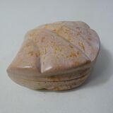 shell-shaped soapstone box