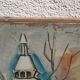 Oil on canvas "Montmartre" by Guy le Florentin
