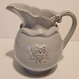 Amadeus milk pot décor hearts gray