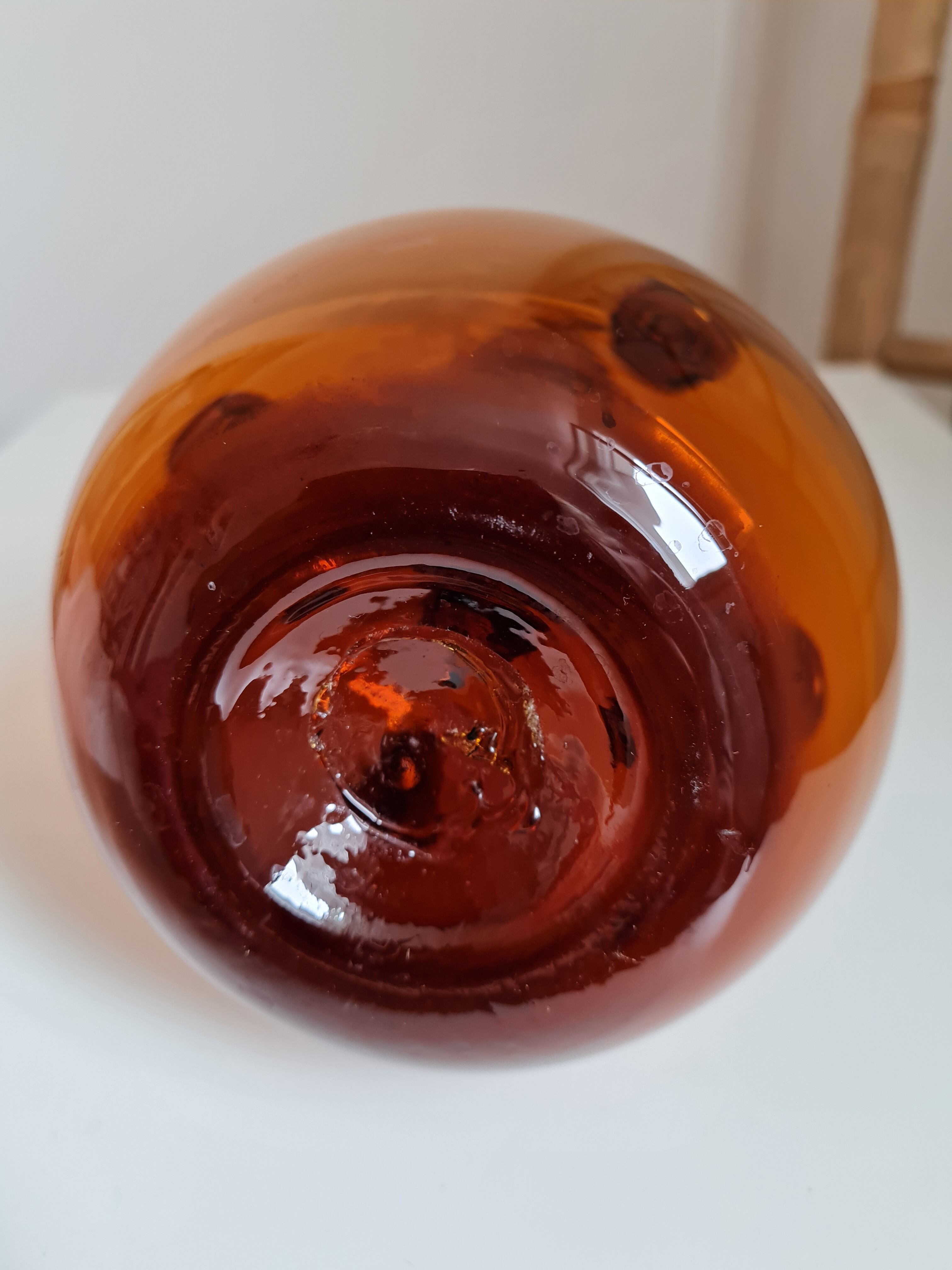 Blown glass decanter