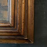 Vintage wooden Huguenot frame
