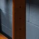 Vintage 20thc italian modular teak wall cabinet c.1960