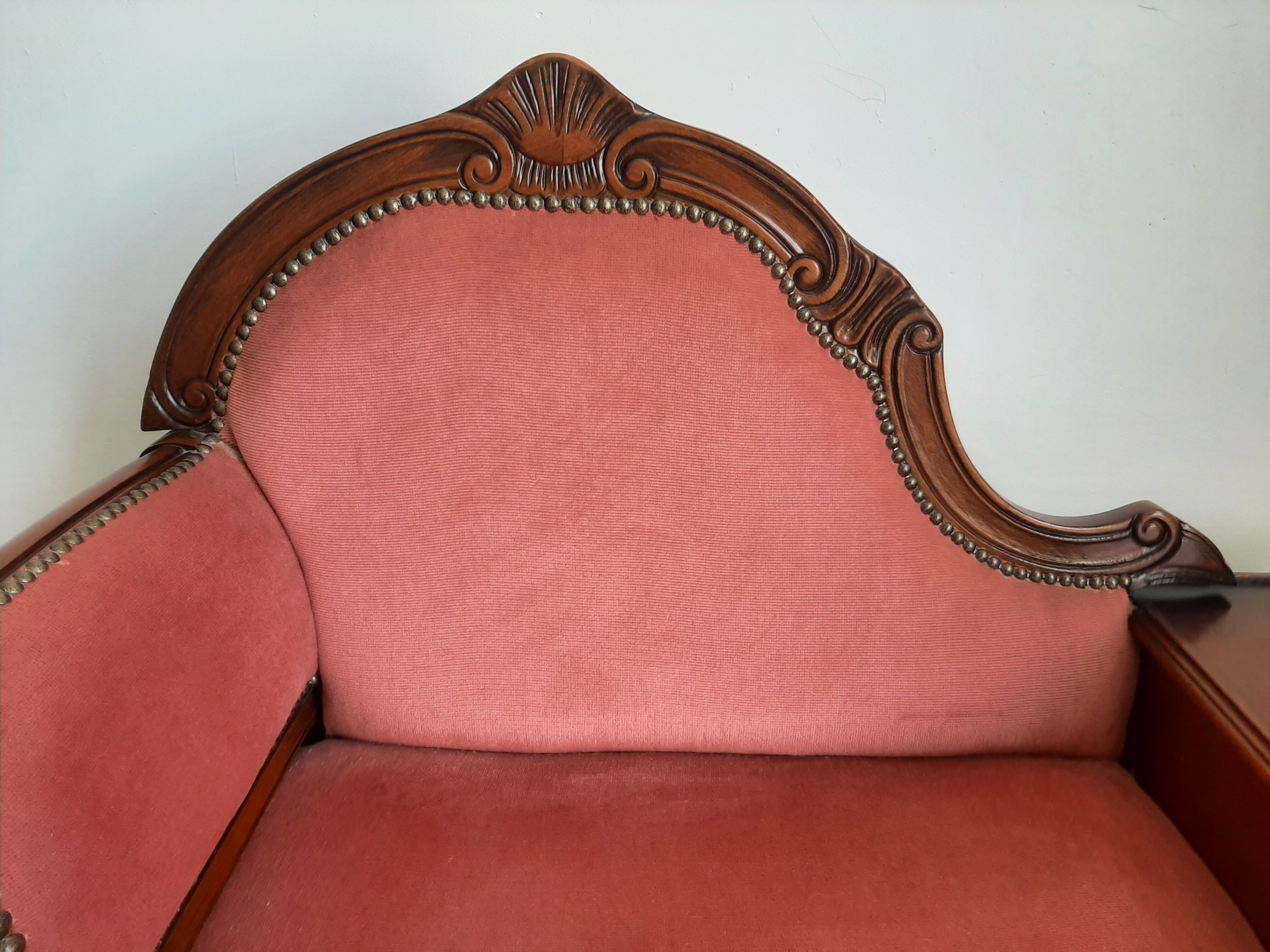 Armchair entrance furniture - loveseat- louis xv style