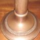 Set of two copper candlesticks from the early 20th century.