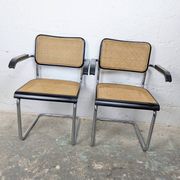 Paire de fauteuil B64 - Design Marcel Breuer