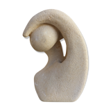 Light stone carved to Albert Tormos