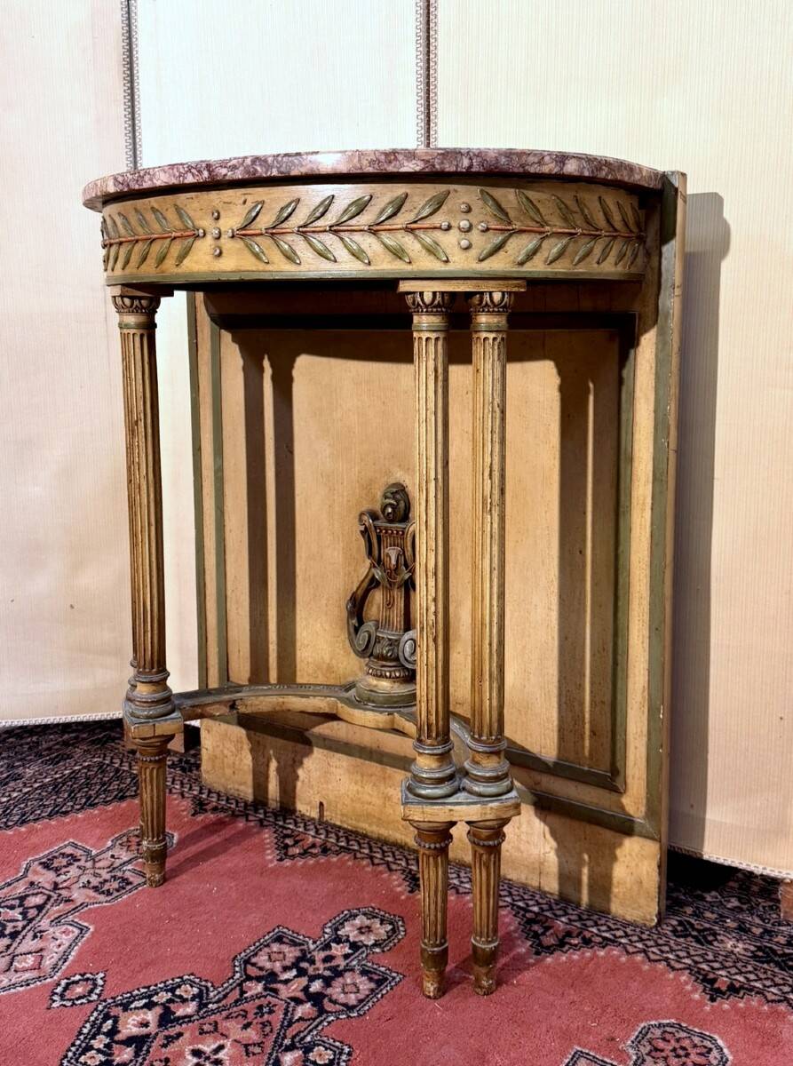 Console de boiserie de style Louis XVI époque XIXeme