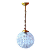 Art Deco globe pendant light.