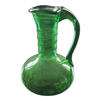 Green Italian carafe