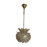 Suspension fleur en nacre