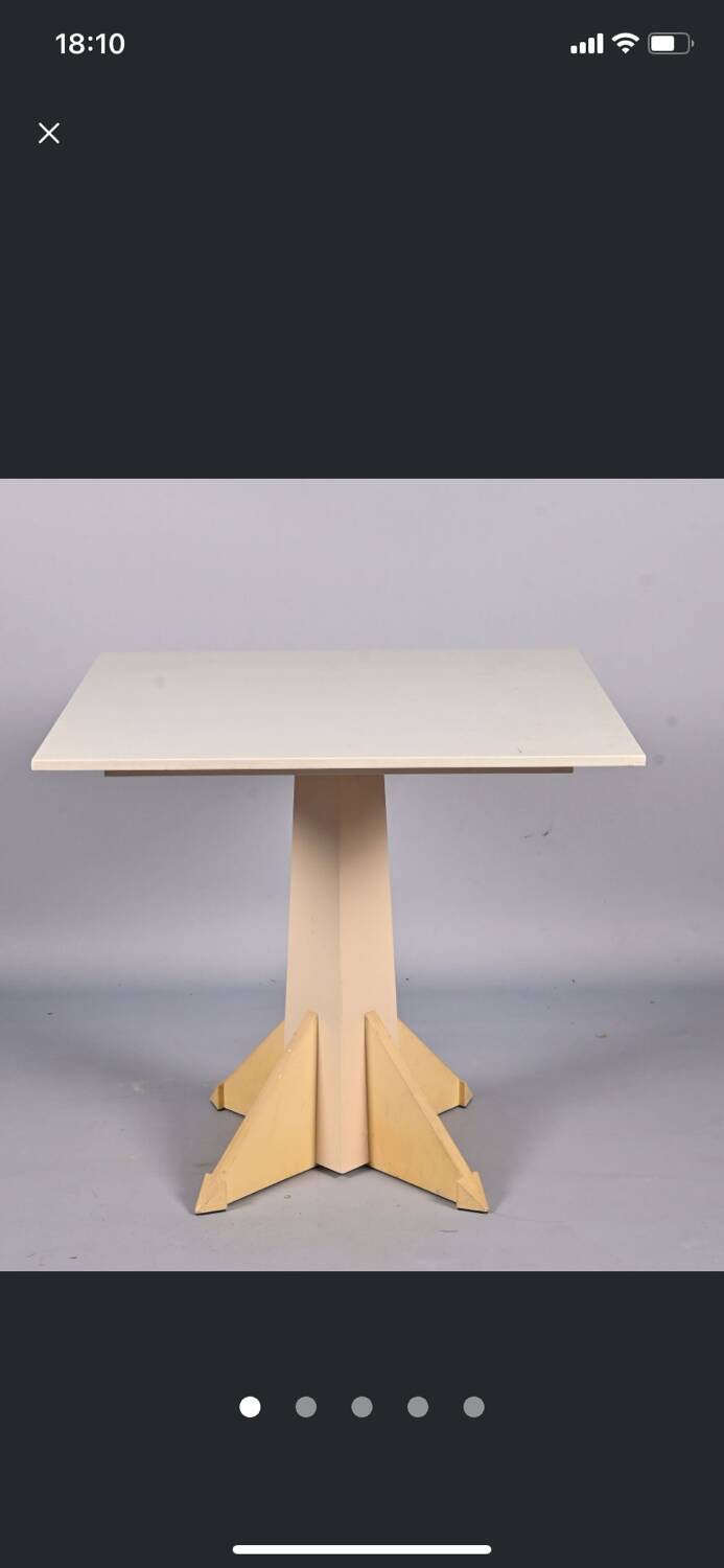 Table modèle 4310 par Anna Castelli Ferrieri pour Kartell 1989