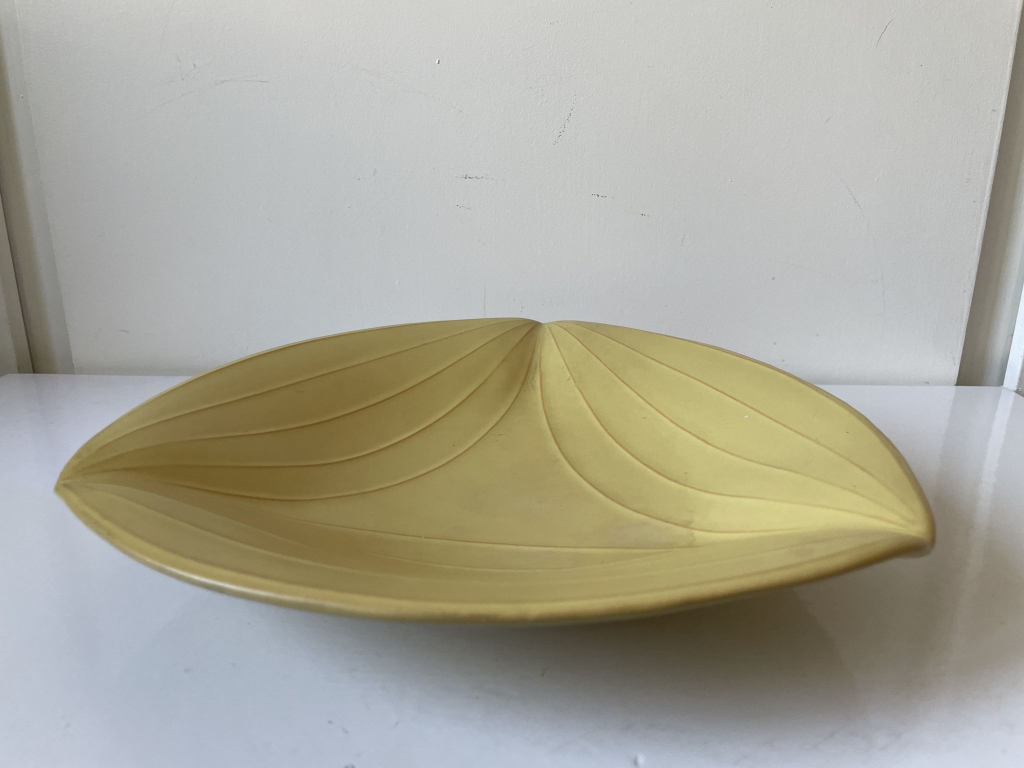 Bol décoratif en céramique glacé danois de 1950