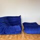 Canapé d'angle Togo avec pouf par Michel Ducaroy pour Ligne Roset