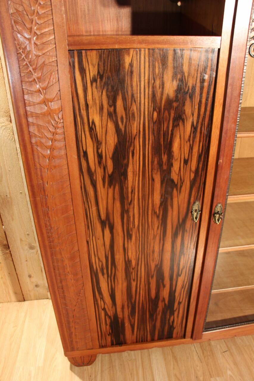 Art Deco bookcase designed by Gauthier Poinsignon