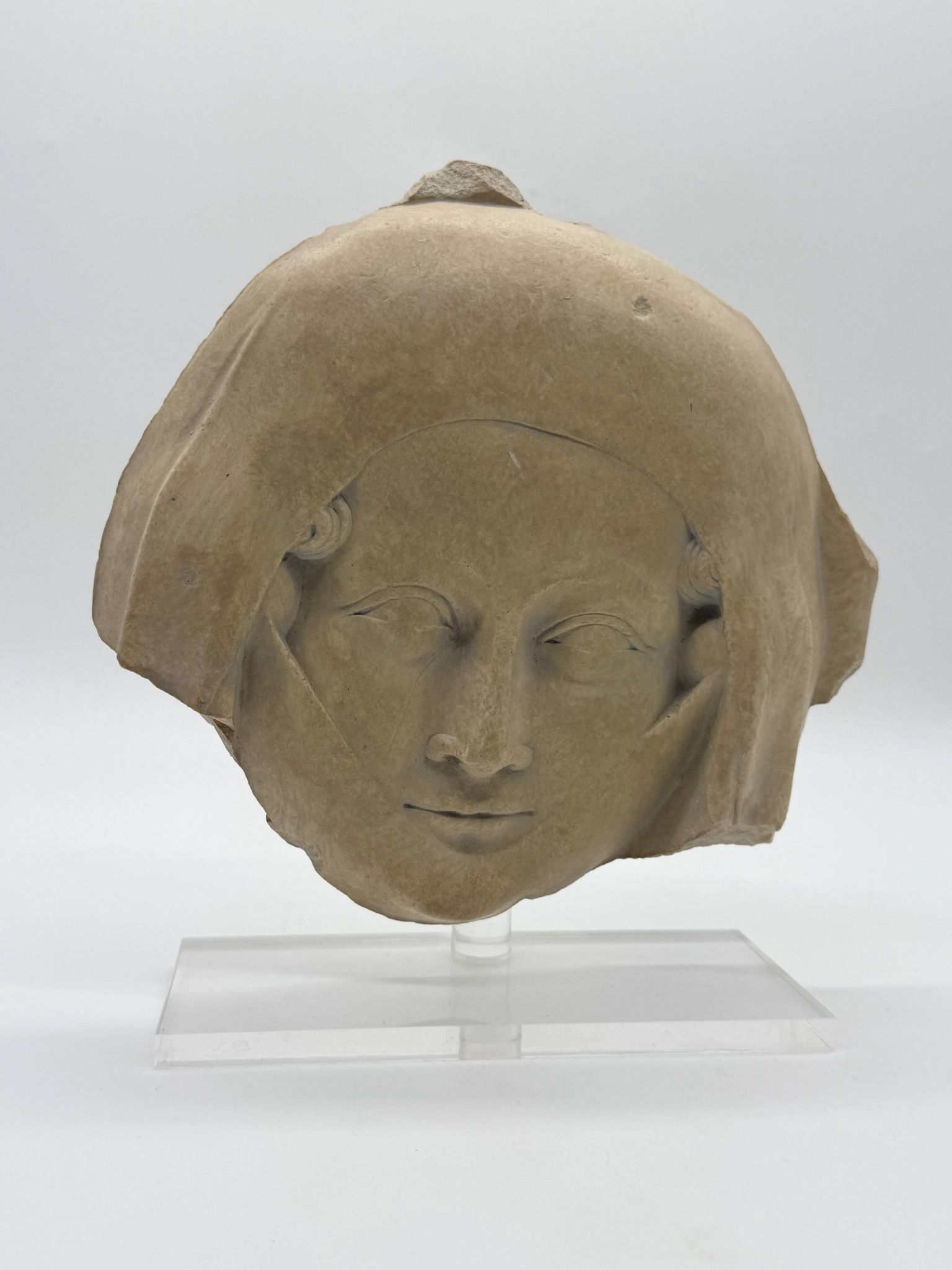 Masque de femme XIVe – reproduction musée du Louvre