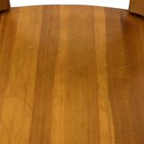 Vintage set of four pinewood chairs Rainer Daumiller minimalist design