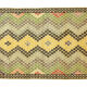 Anatolian handmade kilim rug 285 cm x 102 cm