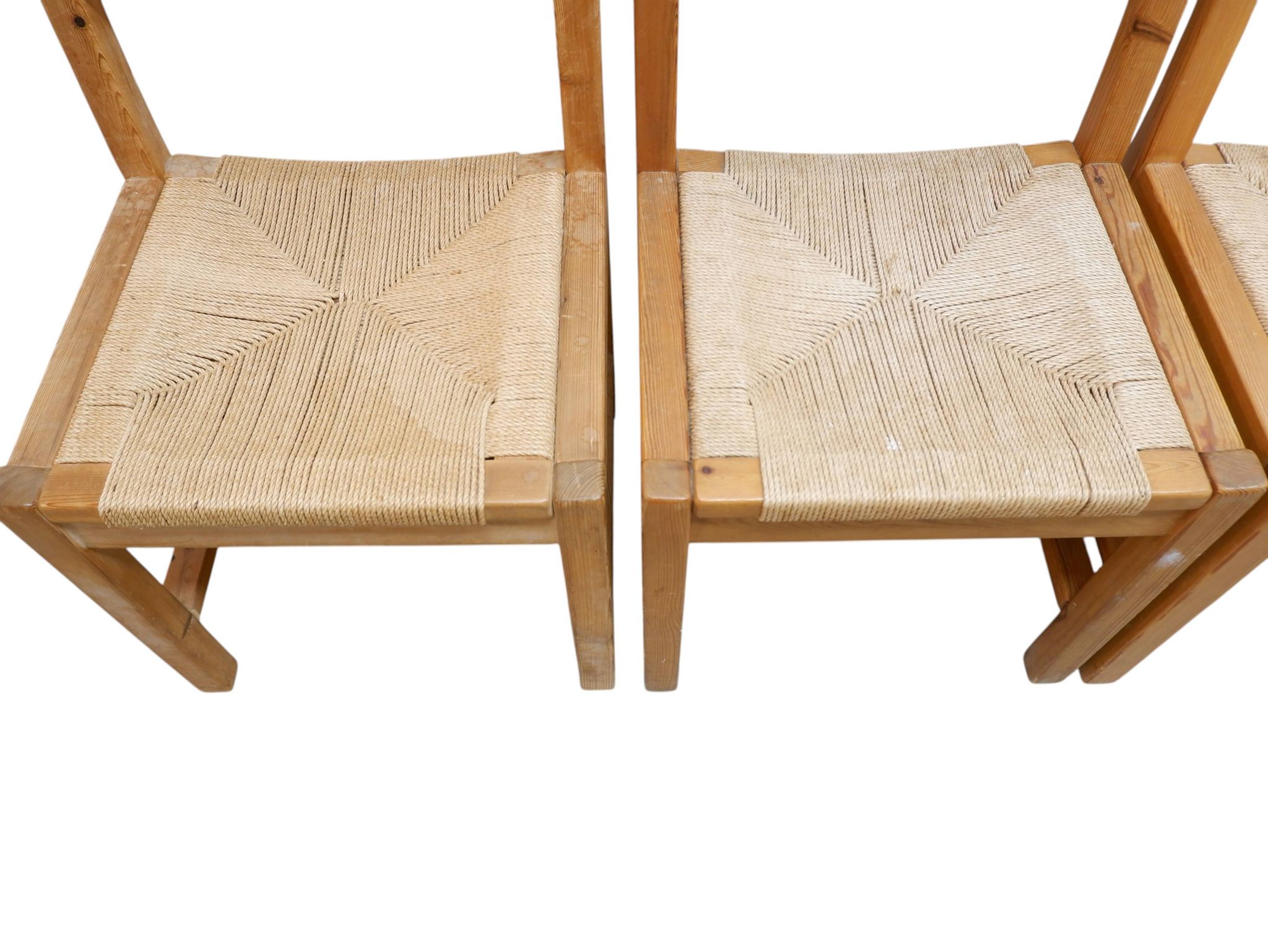 Set of 4 Danish chairs by Tage Poulsen, 1970s