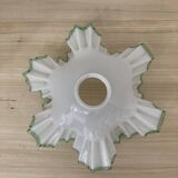 Corrugated glass suspension