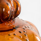 Amber pendant lamp, France, 1960's