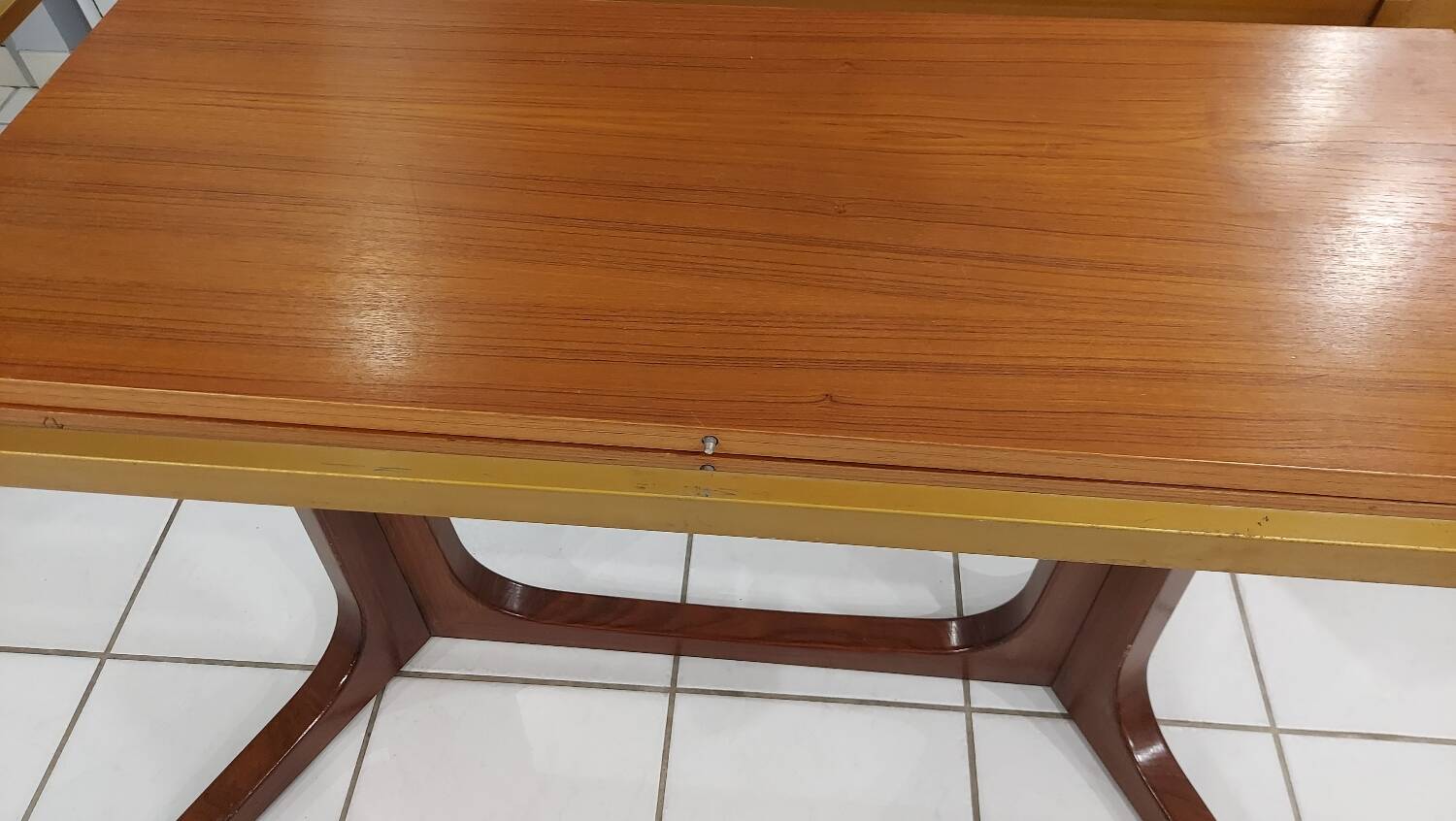 Baumann teck house extendable table vintage 1970
