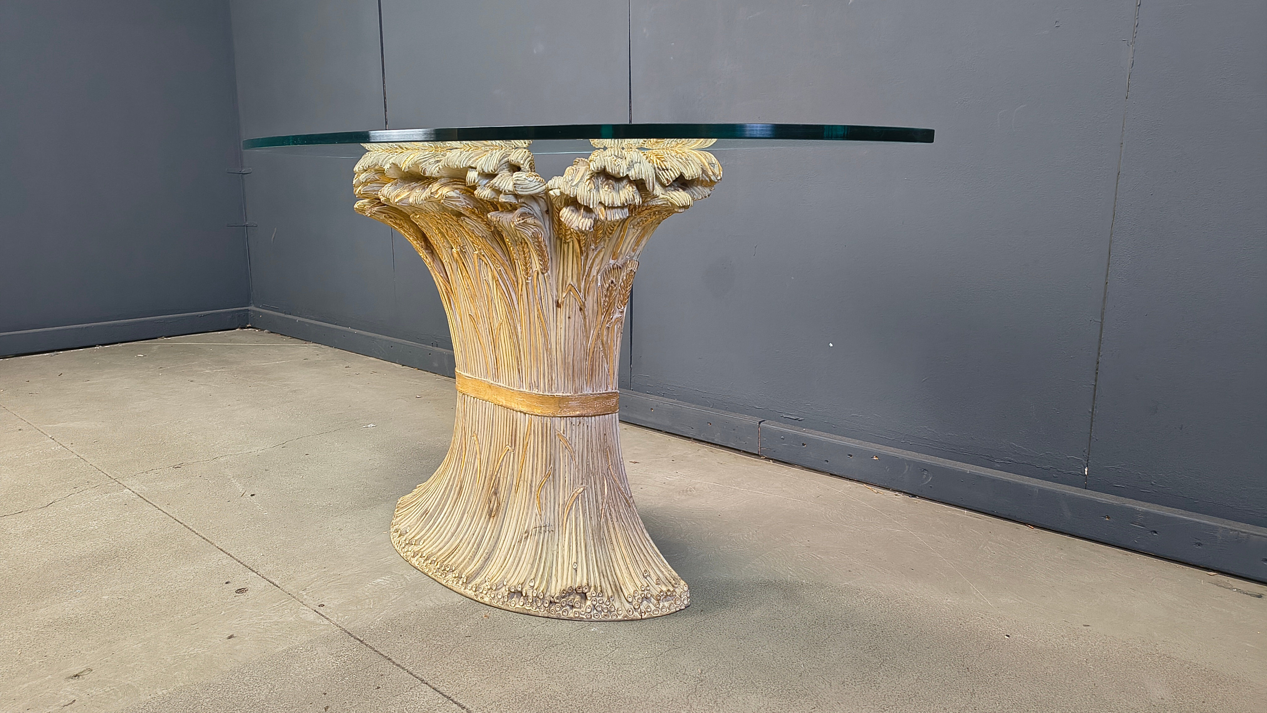 Sheaf of wheat console by Franco Chelini, 1970s