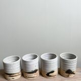 4 cups of the Colombe Vallauris